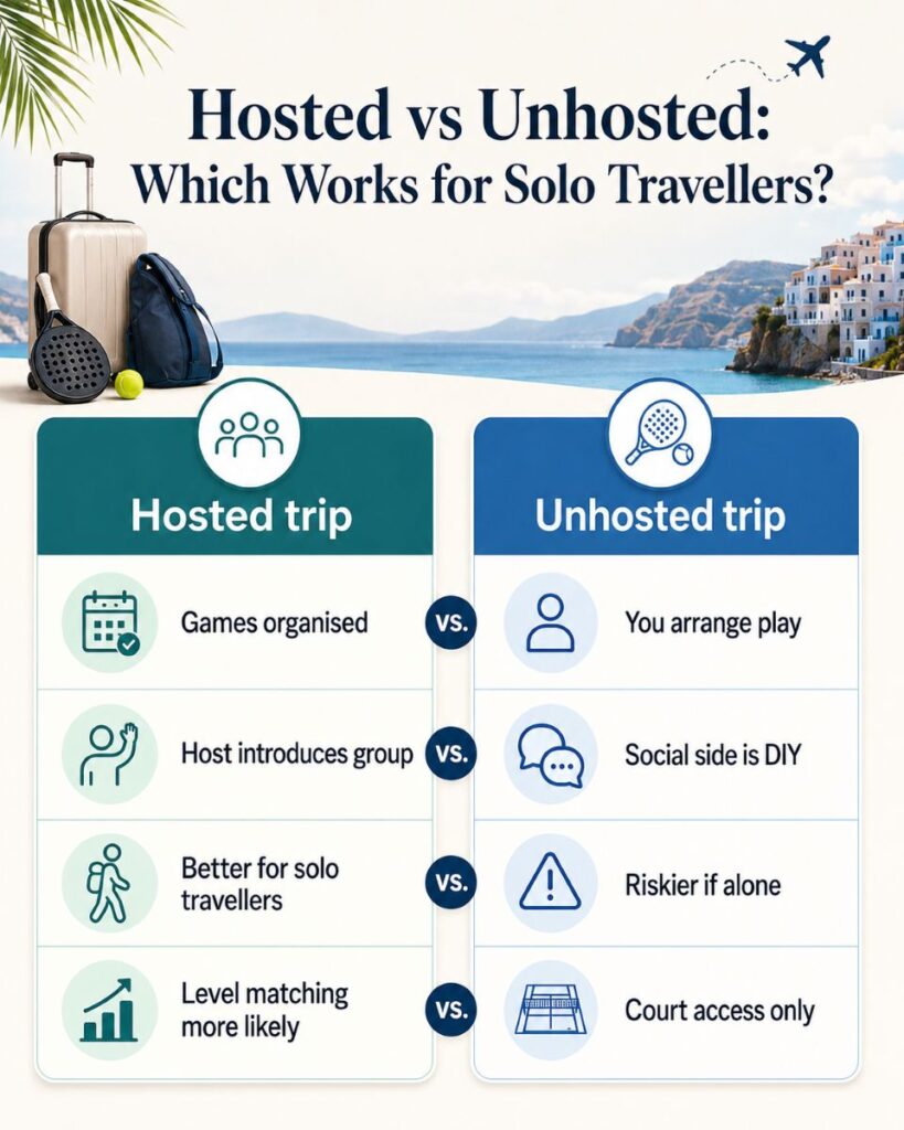 Can You Go on a Padel Holiday Alone? A Guide for Solo Travellers 1 solo padel holiday types