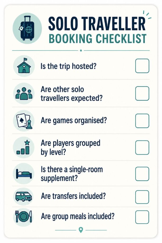 Can You Go on a Padel Holiday Alone? A Guide for Solo Travellers 2 solo traveller checklist